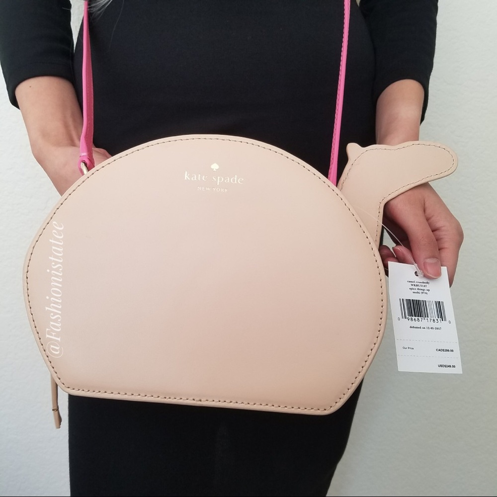NWT KATE SPADE SPICE THINGS UP CAMEL CROSSBODY - Picture 4 of 7